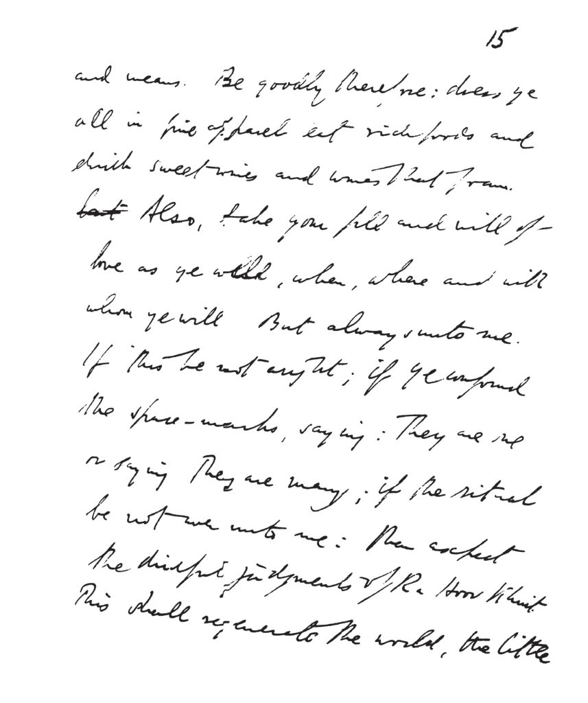 Liber XXXI Book Of The Law Manuscript Aleister Crowley Part 1 Nuit