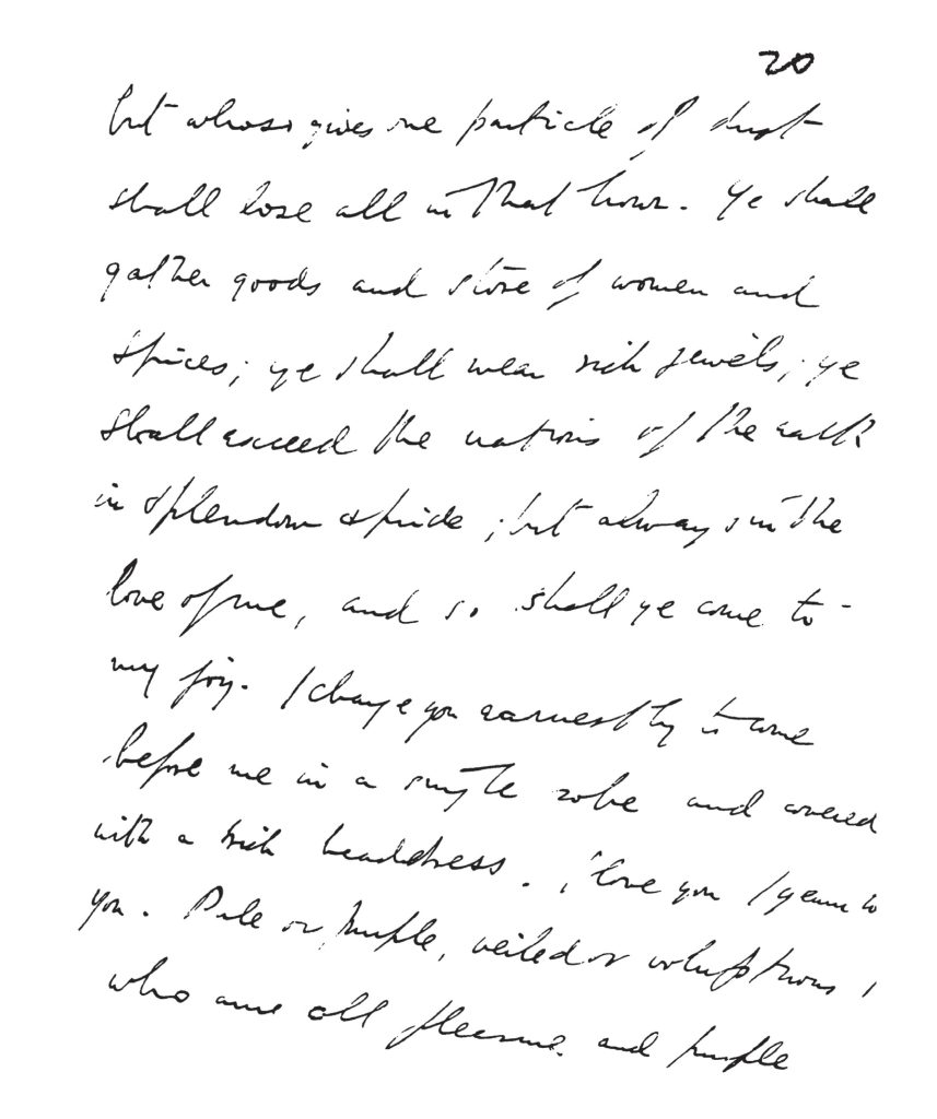 Liber XXXI Book Of The Law Manuscript Aleister Crowley Part 1 Nuit