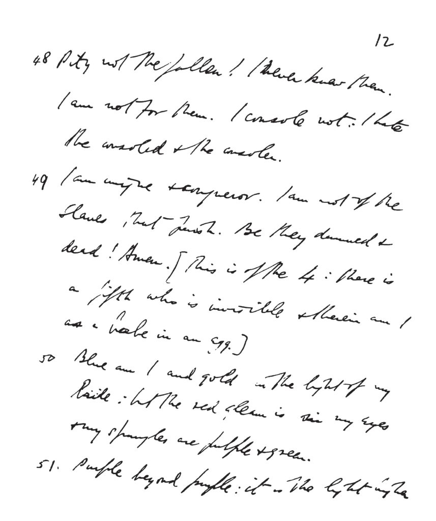 Liber XXXI Book Of The Law Manuscript Aleister Crowley Part 2 Hadit