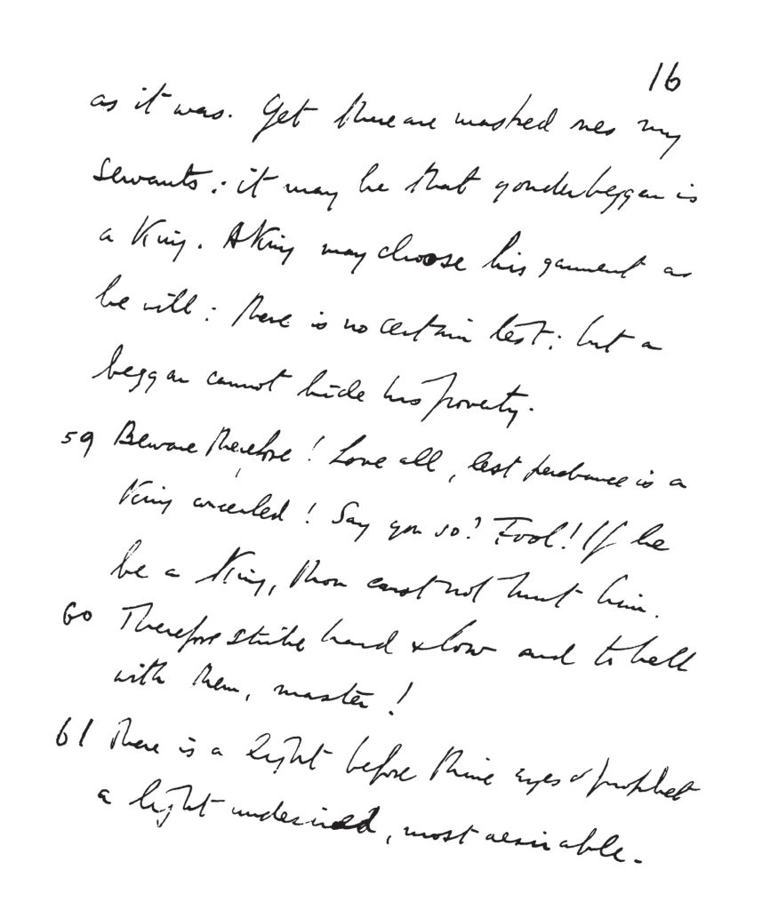 Liber XXXI Book Of The Law Manuscript Aleister Crowley Part 2 Hadit