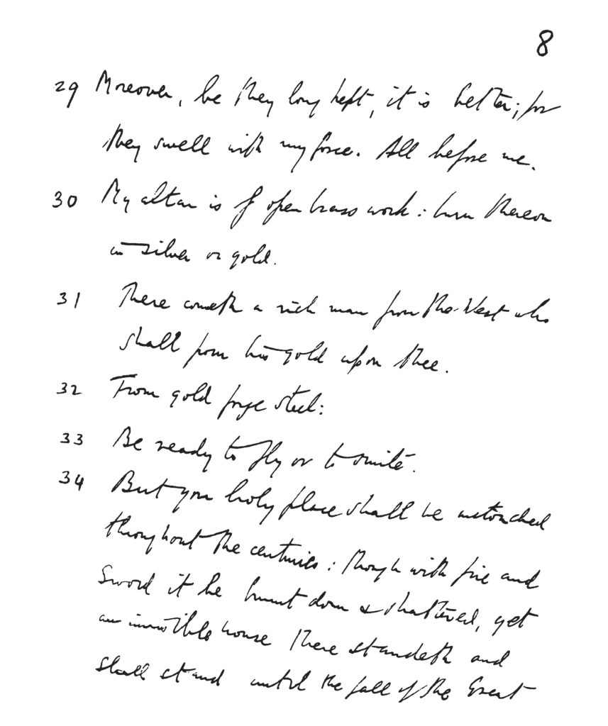 Liber XXXI Book Of The Law Manuscript Aleister Crowley Part 3 Ra Hoor Khuit